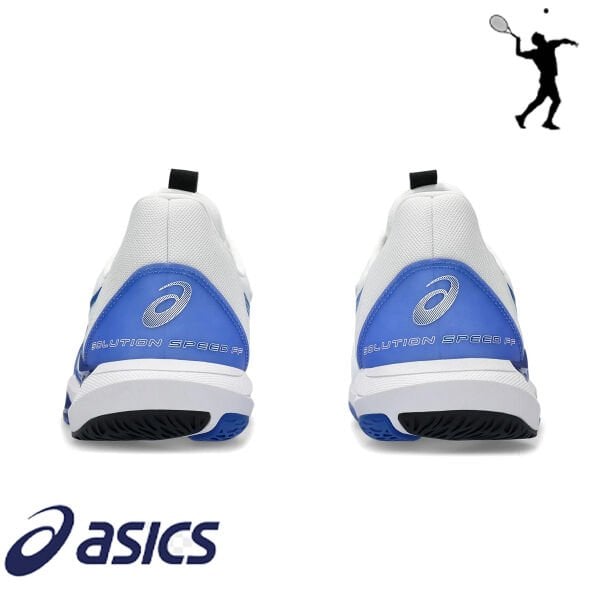 ASICS Solution Speed FF 3 Erkek Tenis Ayakkabısı – Beyaz / Tuna Mavisi (Hard Court)