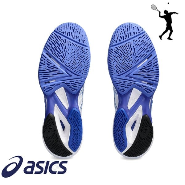 ASICS Solution Speed FF 3 Erkek Tenis Ayakkabısı – Beyaz / Tuna Mavisi (Hard Court)