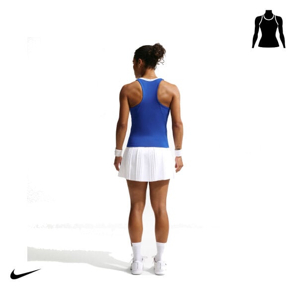 Nike Kadın Tenis Atleti NikeCourt Advantage Dri-FIT Old Royal White
