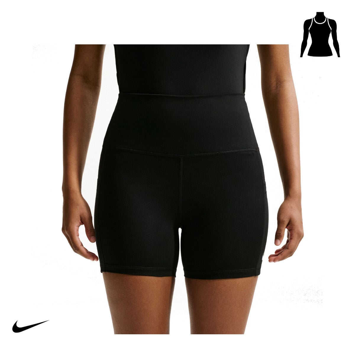 Nike Kadın Tenis Şortu NikeCourt Dri-FIT Ball Short Black White