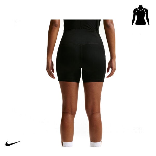 Nike Kadın Tenis Şortu NikeCourt Dri-FIT Ball Short Black White
