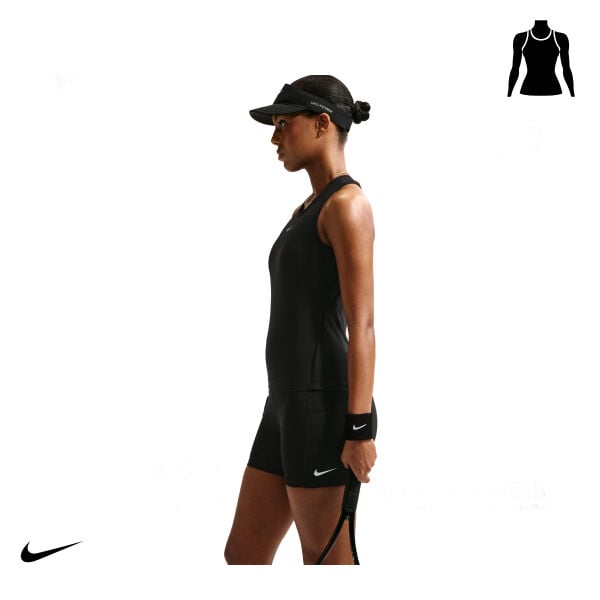 Nike Kadın Tenis Şortu NikeCourt Dri-FIT Ball Short Black White