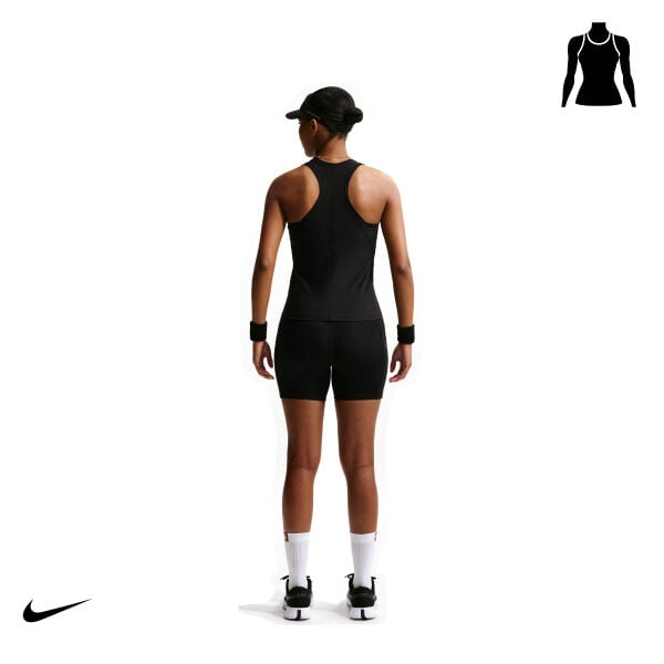 Nike Kadın Tenis Şortu NikeCourt Dri-FIT Ball Short Black White