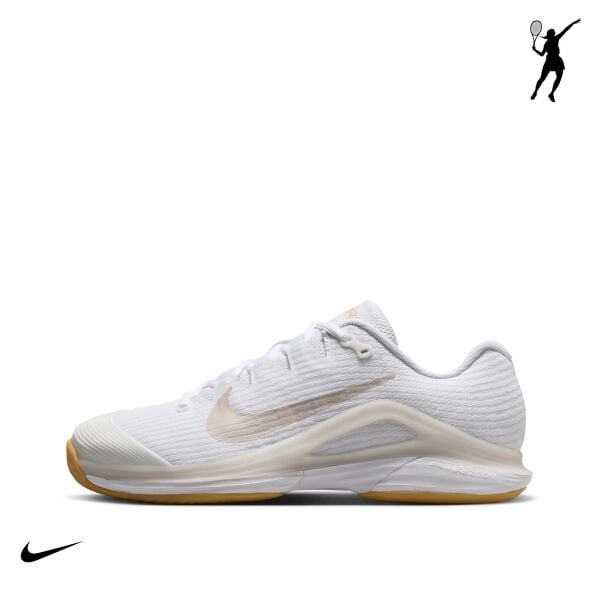 Nike Zoom Vapor 12 Kadın Tenis Ayakkabısı – White/Summit White/Black (Hard Court)