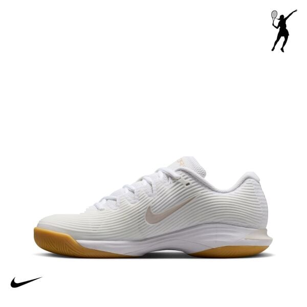 Nike Zoom Vapor 12 Kadın Tenis Ayakkabısı – White/Summit White/Black (Hard Court)