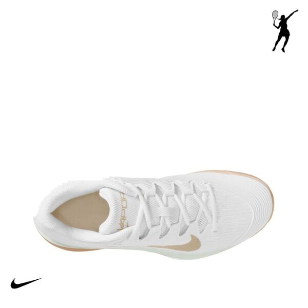 Nike Zoom Vapor 12 Kadın Tenis Ayakkabısı – White/Summit White/Black (Hard Court)