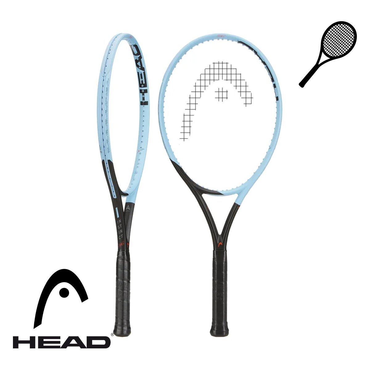 HEAD Instinct Team L 2025 Kordajlı Tenis Raketi (107 inç)