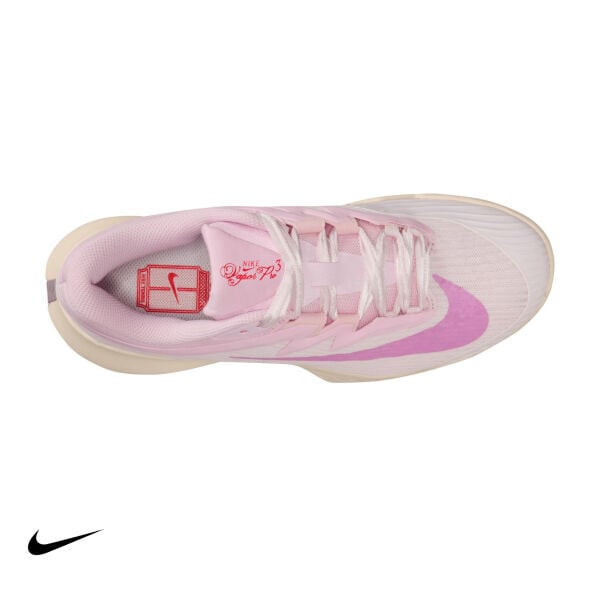 Nike Zoom Vapor Pro 3 PRM Kadın Tenis Ayakkabısı – Pearl Pink/Pink Foam/Chalk/Light Magenta (Hard Court)
