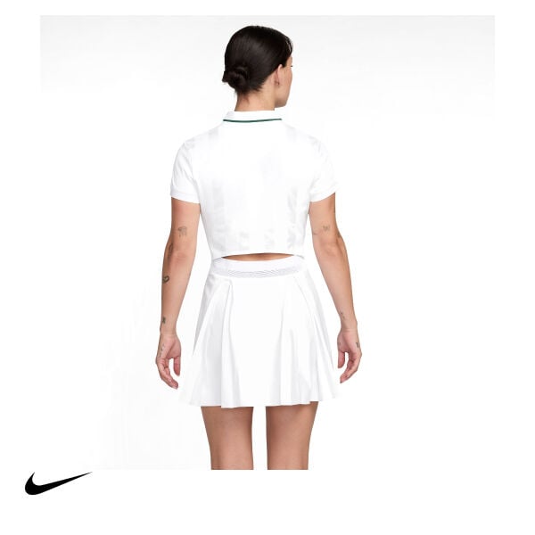 Nike Kadın Tenis Elbisesi NikeCourt Slam Dri-FIT White