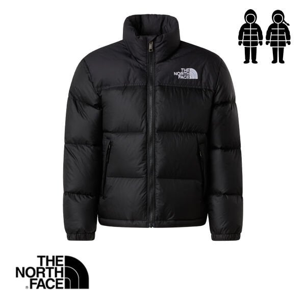 The North Face Teen 1996 Retro Nuptse Jacket – TNF Black