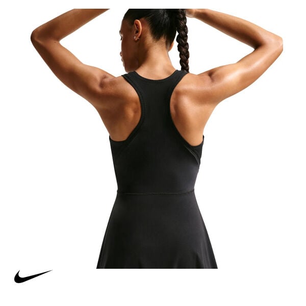 Nike Kadın Tenis Elbisesi Victory Dri-FIT Black White