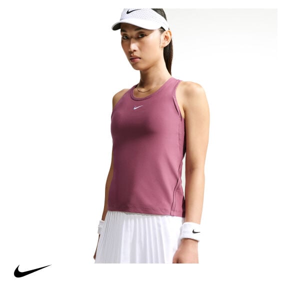 Nike Kadın Tenis Atleti Victory Dri-FIT Pink Smoke White