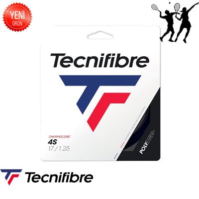 4S 1,25   POLYESTER TECNIFIBRE TENİS RAKET KORDAJI