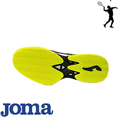 T.Ace Men 2209 Lemon Fluor Black - Clay Court