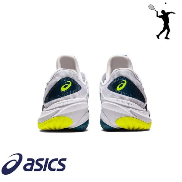 ASICS Court FF 3 Erkek Tenis Ayakkabısı – Beyaz / Gri Mavi (Hard Court)
