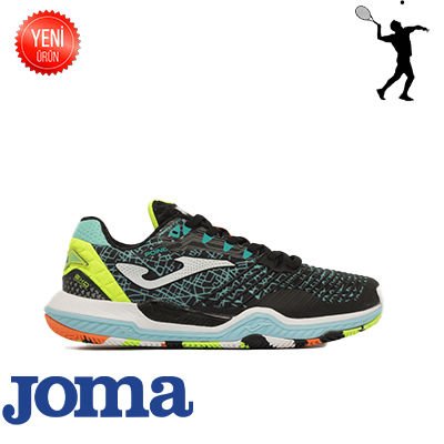 T.Point Men 2201 Black Green - Clay Court