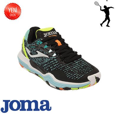 T.Point Men 2201 Black Green - Clay Court