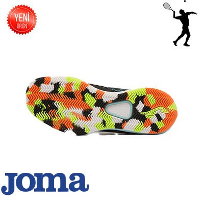 T.Point Men 2201 Black Green - Clay Court