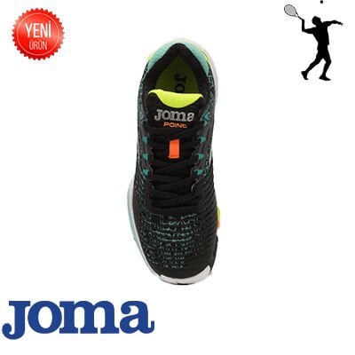T.Point Men 2201 Men Black Green - Hard Court