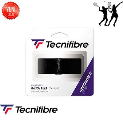 X Tra Feel 1.9mm Siyah - Tecnifibre Ana Grip