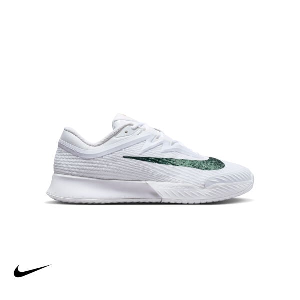 Nike Vapor Pro 3 PRM Erkek Tenis Ayakkabısı – White/University Gold/University Red/Gorge Green (Hard Court)