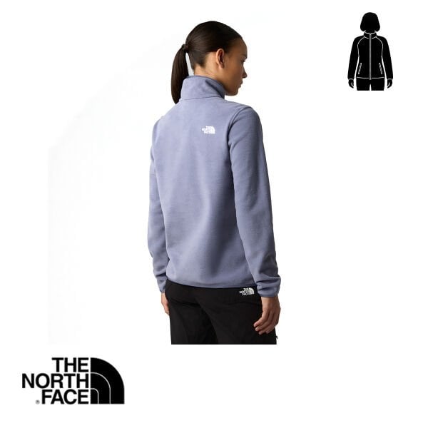 The North Face Glacier 1/4 Zip Kadın Polar – Twilight Galaxy