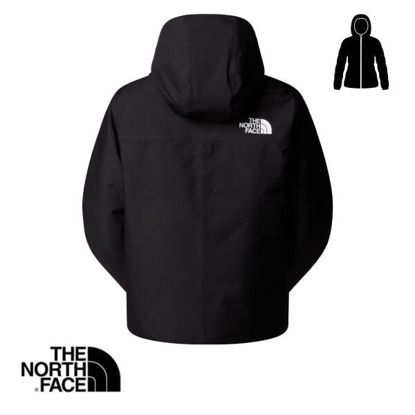The North Face W MTN Range Hooded Kadın Mont – TNF Black