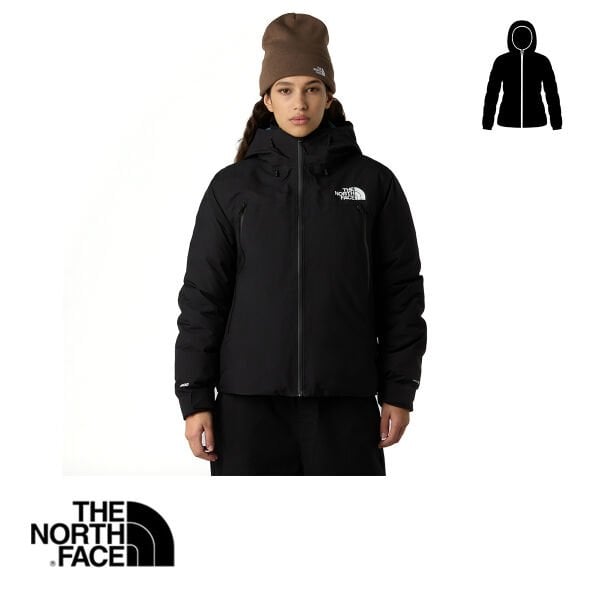 The North Face W MTN Range Hooded Kadın Mont – TNF Black