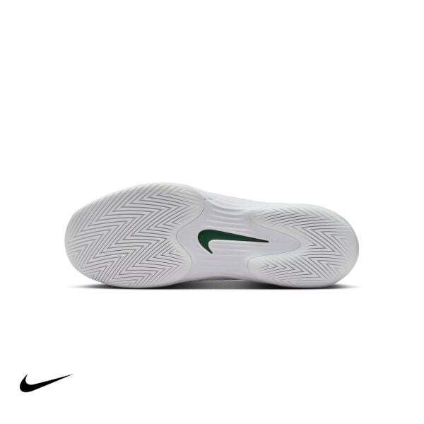 Nike Zoom Vapor 12 PRM Erkek Tenis Ayakkabısı – White/University Gold/University Red/Gorge Green (Hard Court)
