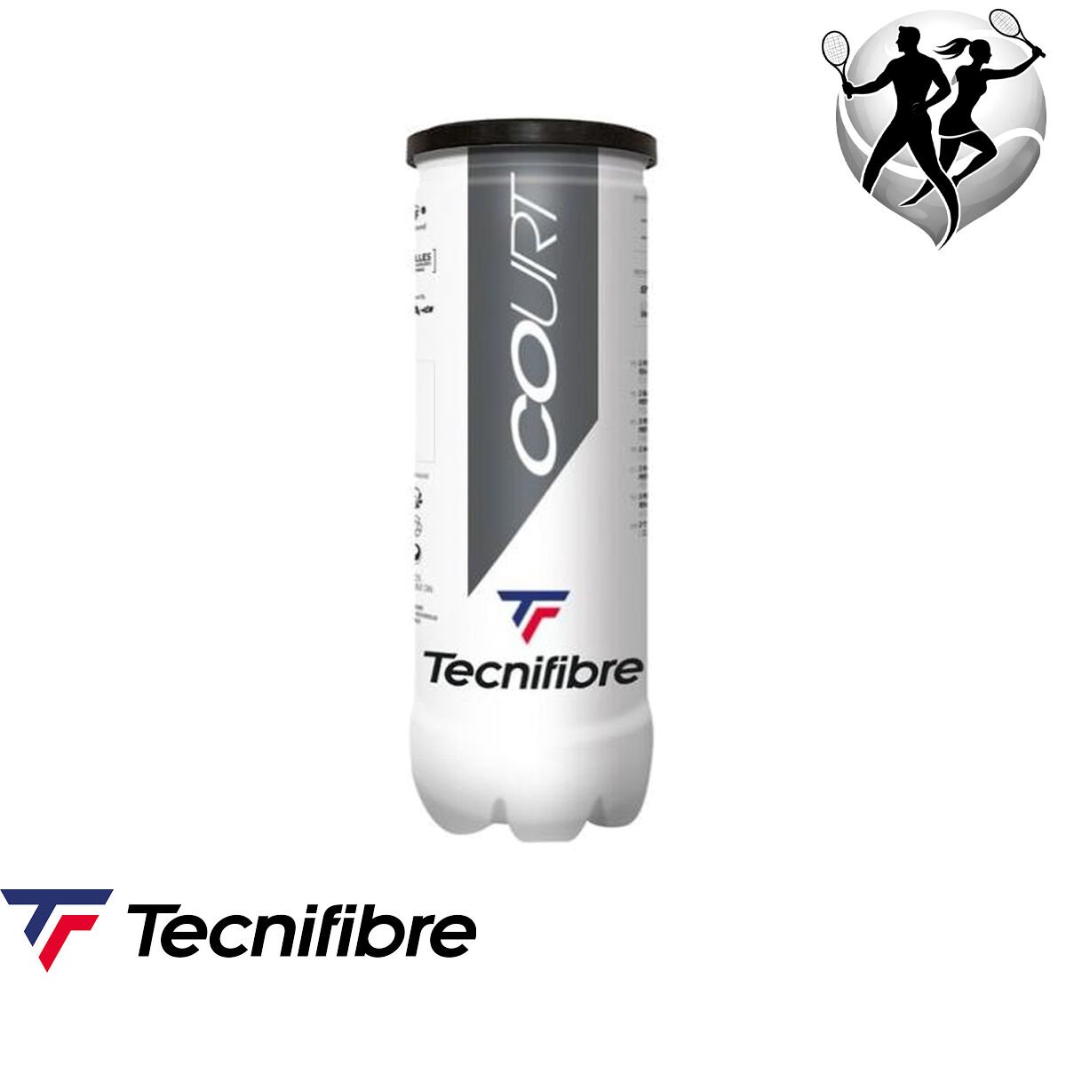 Tecnifibre Court Tenis Topu – 3’lü Kutu