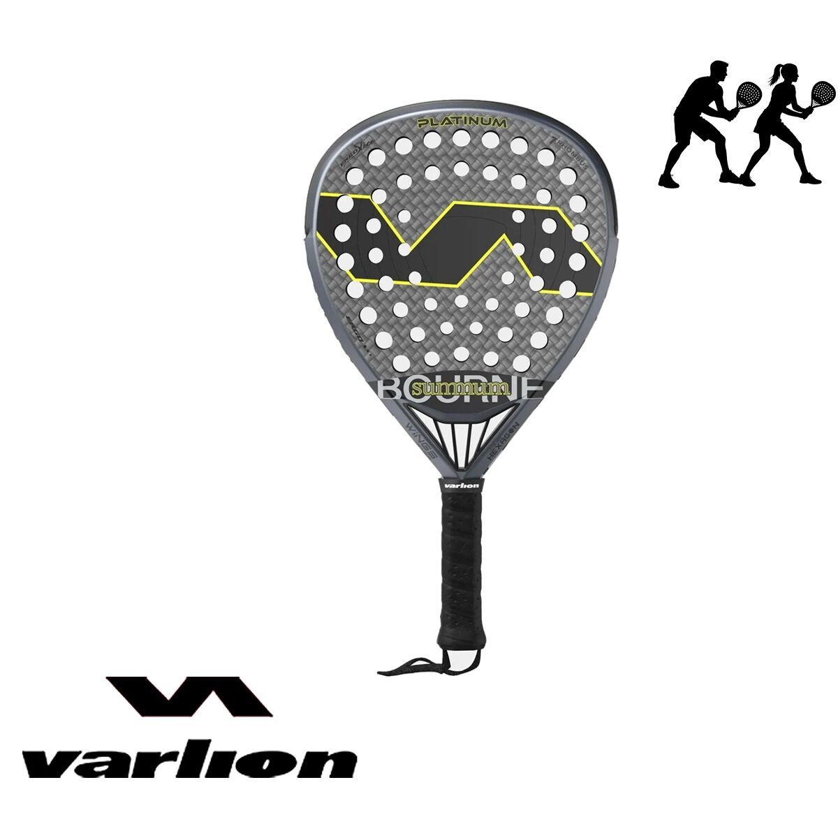 Varlion Bourne Carbon Platinum Padel Raketi