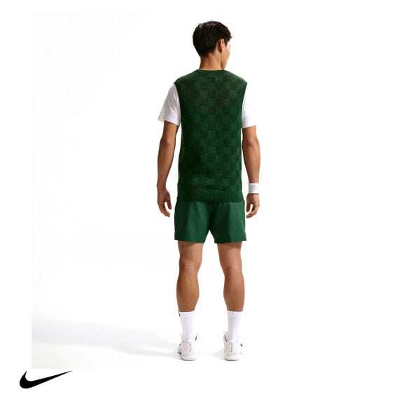 Nike Erkek Tenis Süveteri NikeCourt Slam Gorge Green