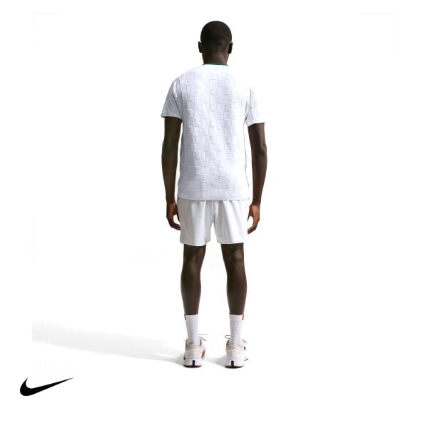 Nike Erkek Tenis Süveteri NikeCourt Slam White