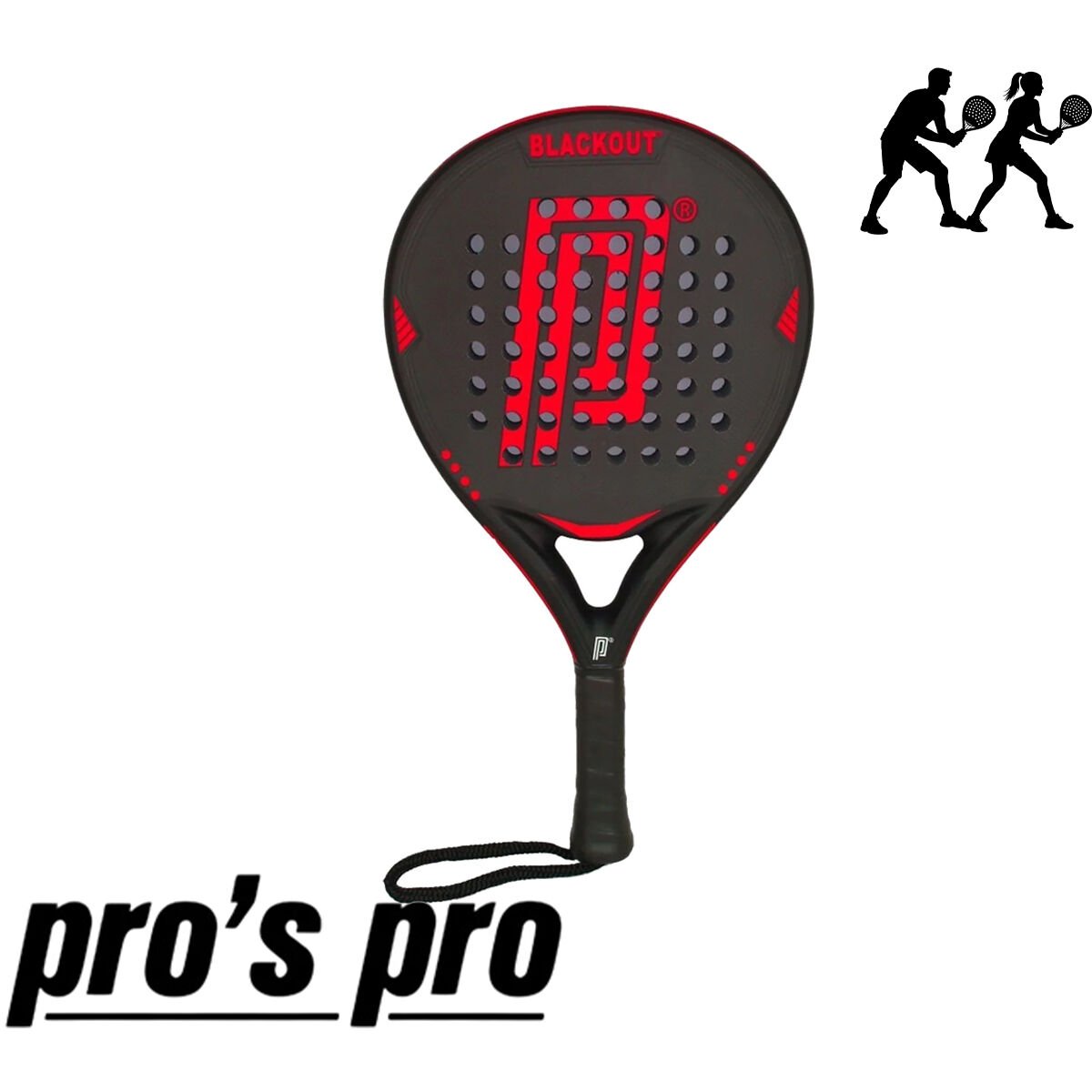 Pros Pro Blackout Padel Raketi
