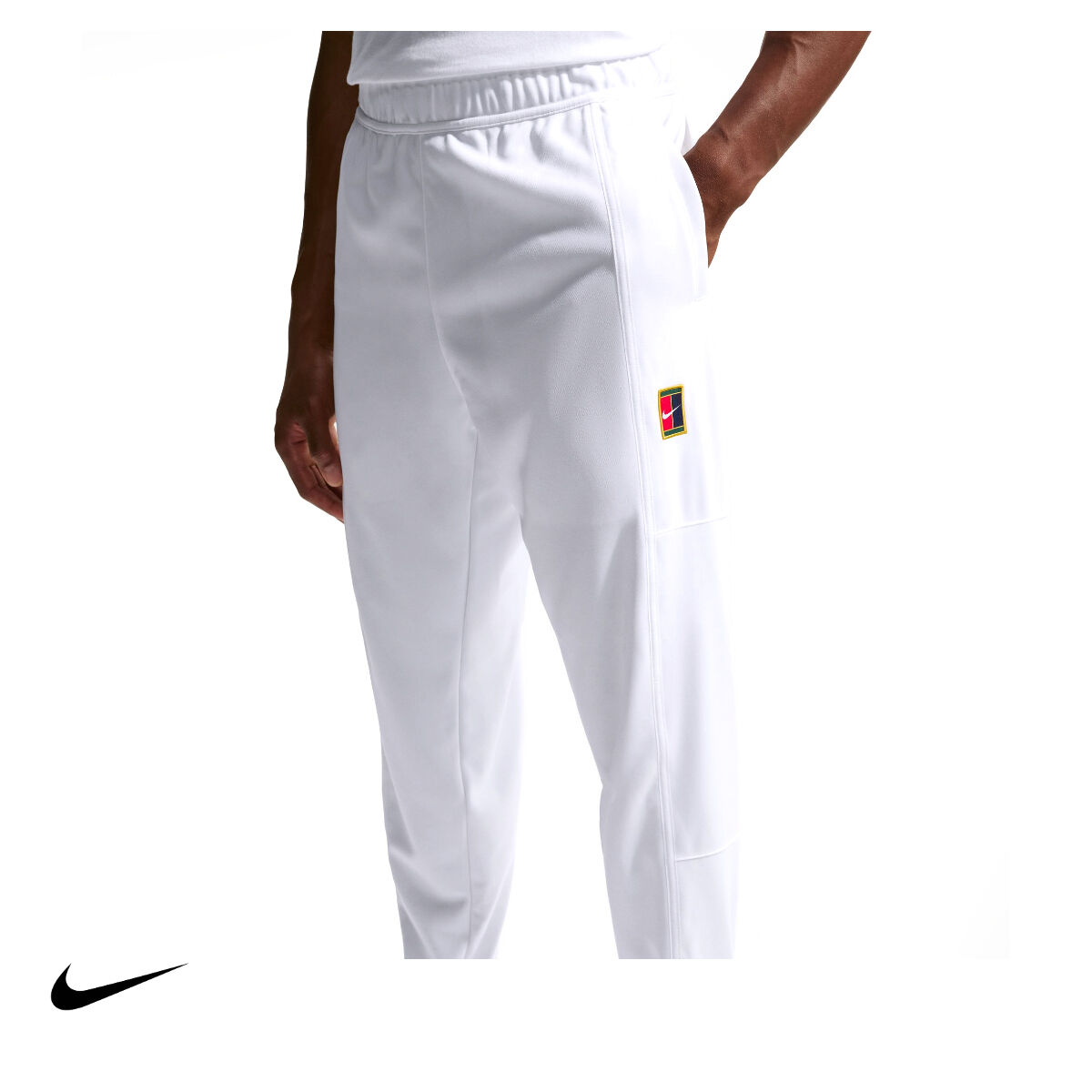 Nike Erkek Tenis Eşofman Altı NikeCourt Heritage White White