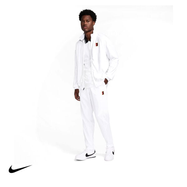 Nike Erkek Tenis Eşofman Altı NikeCourt Heritage White White