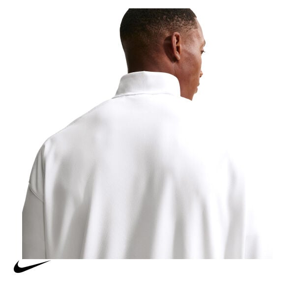 Nike Erkek Tenis Ceketi NikeCourt Heritage White White