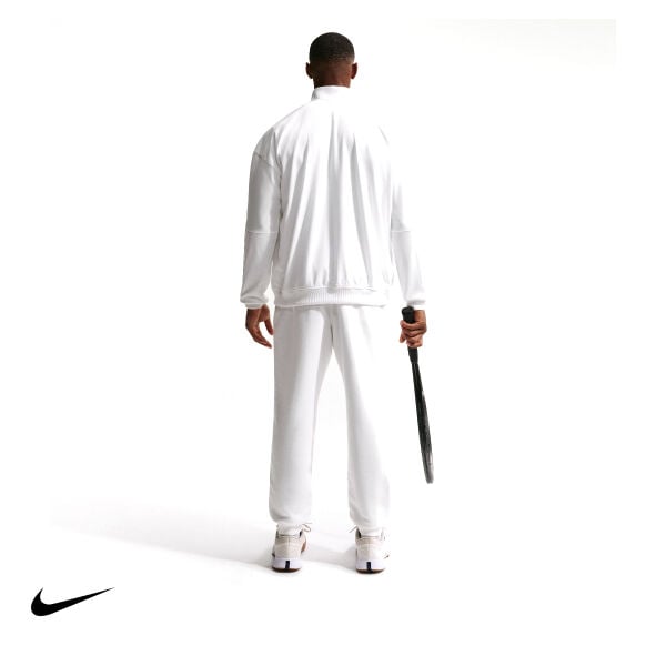 Nike Erkek Tenis Ceketi NikeCourt Heritage White White