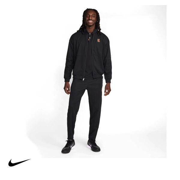 Nike Erkek Tenis Ceketi NikeCourt Heritage Black Black