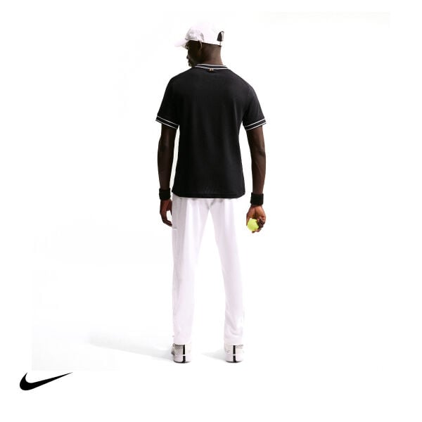 Nike Erkek Tenis Tişörtü NikeCourt Heritage Black