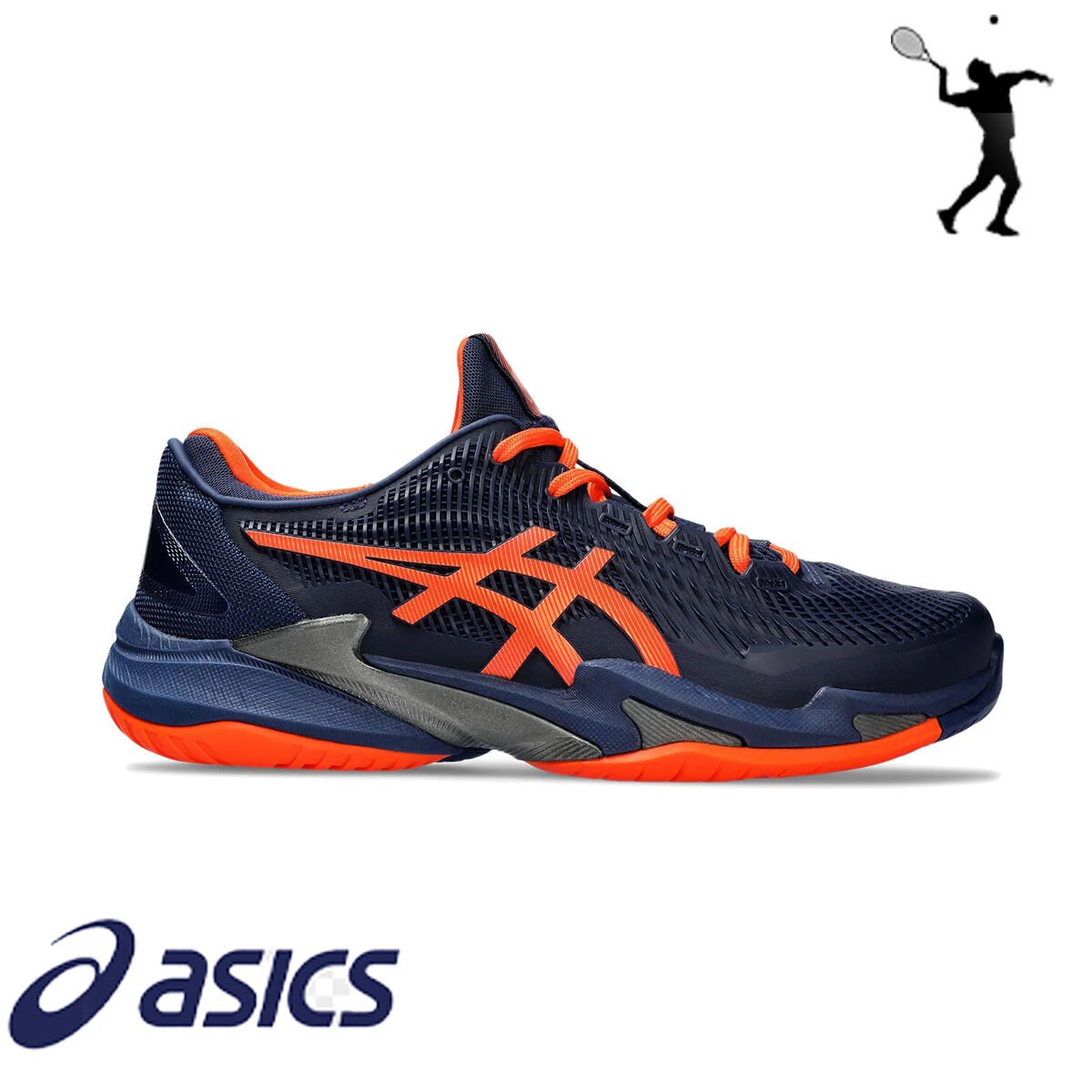 ASICS Court FF 3 Erkek Tenis Ayakkabısı – Blu Expanse / Koi (Hard Court)