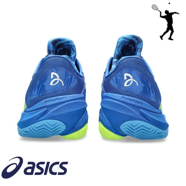 ASICS Court FF 3 Novak Erkek Tenis Ayakkabısı – Tuna Mavisi / Beyaz (Clay Court)