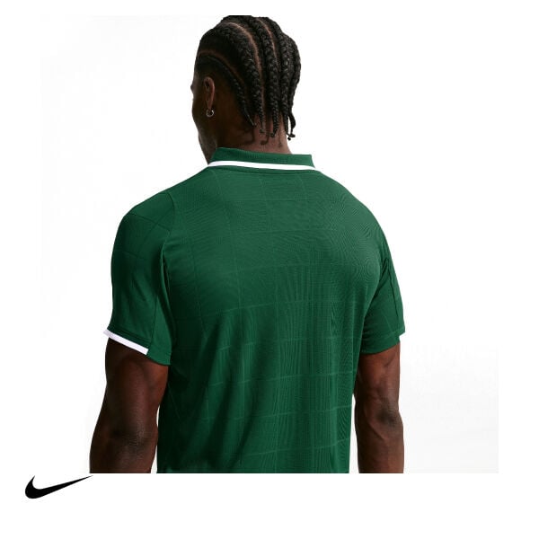 Nike Erkek Tenis Polo Tişörtü NikeCourt Slam Dri-FIT ADV Gorge Green