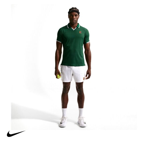 Nike Erkek Tenis Polo Tişörtü NikeCourt Slam Dri-FIT ADV Gorge Green