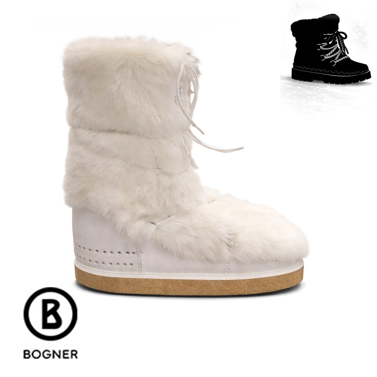Bogner Alpe d’Huez 6A Kadın Kar Botu – White
