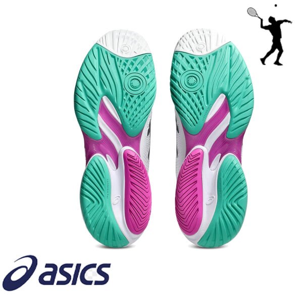 ASICS Court FF 3 Novak Erkek Tenis Ayakkabısı – White/Digital Sakura (Hard Court)