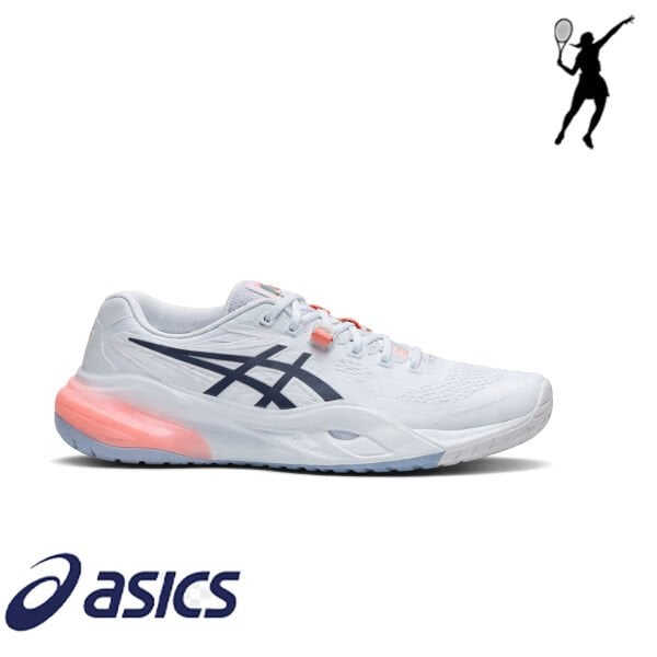 ASICS Gel-Resolution X Kadın Tenis Ayakkabısı – Sky/Grey Blue (Hard Court)