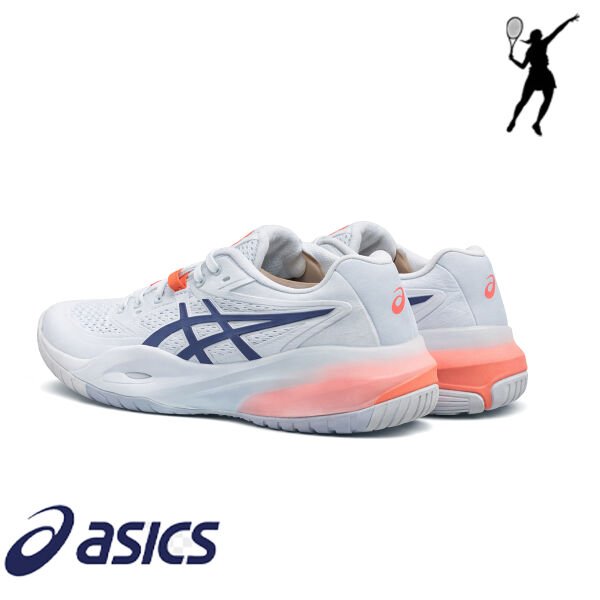 ASICS Gel-Resolution X Kadın Tenis Ayakkabısı – Sky/Grey Blue (Hard Court)