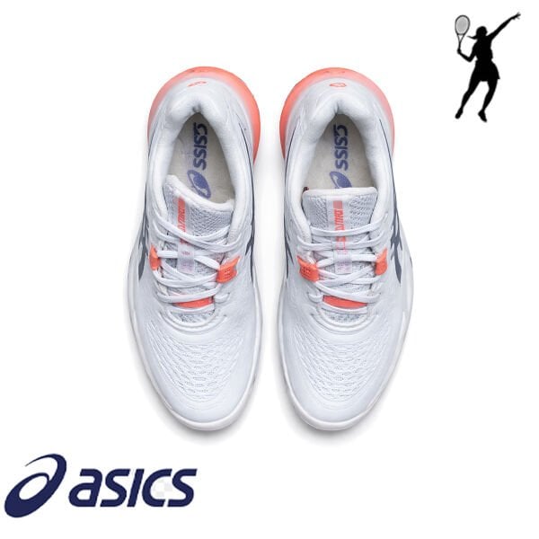 ASICS Gel-Resolution X Kadın Tenis Ayakkabısı – Sky/Grey Blue (Hard Court)