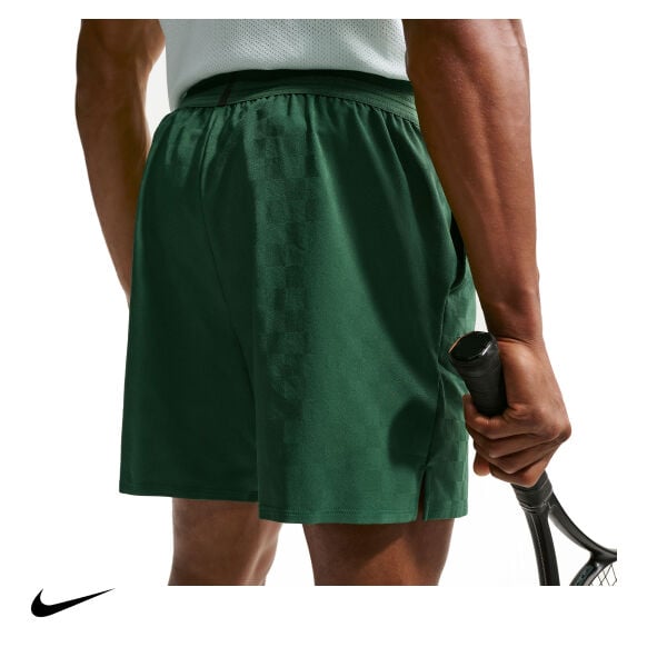 Nike Erkek Tenis Şortu NikeCourt Slam Dri-FIT Gorge Green